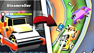 New Fusion Car - STEAMROLLER - Gameplay | Crash of Cars