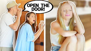 CRYING WITH THE DOOR LOCKED to see how my PARENTS REACT!