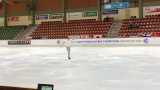 2022 ISU Adult Int’l Figure Skating Comp Oberstdorf - Men Silver II Artiistic - Jonathan Keuhl
