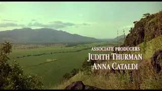 Out of Africa titles music and credits