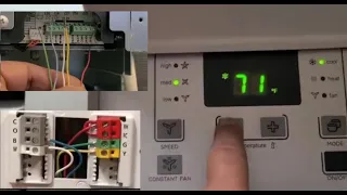 How to wire a thermostat to Seasons/ Garrison PTAC