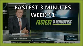 Chris Berman Fastest 3 Minutes | ESPN MNF 2022 Week 12 | STEELERS vs COLTS