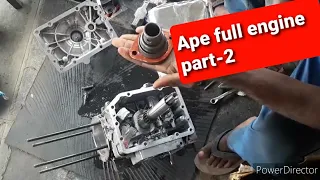 #Piaggio#(Ape)auto full #Engine repair#part-2#RRautorepairs ||