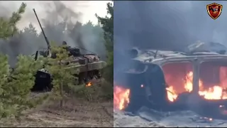 Уничтоженные украинские БМП: ФСБ публикует кадры уничтоженных украинских БМП
