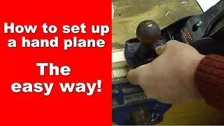 PERFECT Hand plane set up EVERY time - THE EASY WAY!