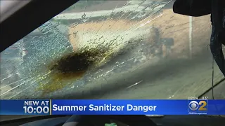 Waukegan Woman's Hand Sanitizer Left In Sun Sparks Vehicle Fire