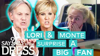 Lori & Monte Surprise A Superfan | Say Yes To The Dress: Atlanta