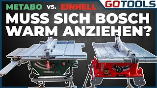 Revolution, die zweite? Tischkreissägen Metabo TS 254 M und Einhell TE-CC 250 UF | inkl. Verlosung