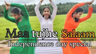 Maa tujhe salaam | dance cover |independence day special | vande mataram| A R Rahman |