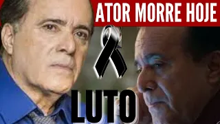 MORRE AGORA HÁ POUCO ATOR QUERIDO INFELIZEMNTE NÃO RESISTIU DOENÇA // TONY RAMOS FALA