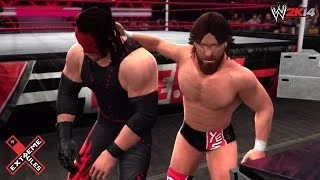 WWE Extreme Rules 2014 - Daniel Bryan vs Kane - WWE World Heavyweight Title (WWE 2K14 MACHINIMA)