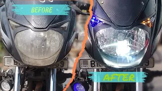 DIY- How to Replace Headlight Assembly of Pulsar 150 | Visor Change | OEM Product |