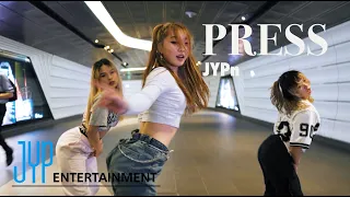 [KPOP IN PUBLIC] JYPn "Press" Samantha Long X Eom Taewoong Choreography Cover by CRIMSON 🥀