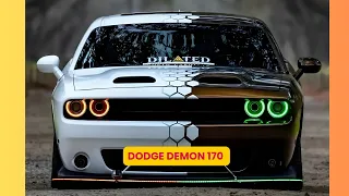 Introduction to the most powerful muscle car Dodge Demon 170 #dodgedemon #dodgedemon170