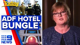 Coronavirus: ADF troops assisting hotel quarantine fail to arrive | 9 News Australia