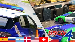 Police Chases from Around the World 4 | BeamNG.drive