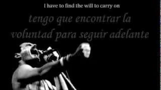 Queen - The show must go on Subtitulado Ingles Español