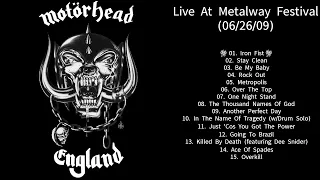 Motörhead (UK) - Live At Metalway Festival (26/06/09) [Audio only]