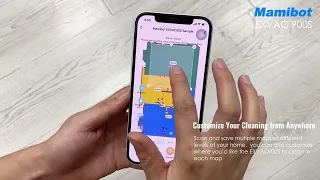 Mamibot EXVAC900S EXCEEDER hybrid robot cleaner with a trash self-emptying and 240 min running time