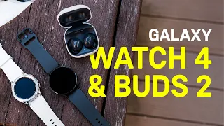Samsung Galaxy Watch 4 & Galaxy Buds 2 - First Look (review Română)