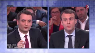Emmanuel Macron face à Florian Philippot - DPDA
