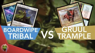 Boardwipe Tribal VS. Gruul Trample | MTG Arena Standard Gameplay