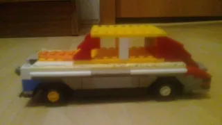 Лего самоделка Gaz M20 "Pobeda"
