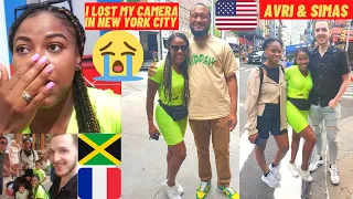 I LOST MY CAMERA IN NEW YORK CITY THEN THIS HAPPEN || MEET UP WITH AVRI & SIMAS || VACATION VLOG