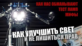 ВСЯ ПРАВДА о светодиодных лампах в фару - Тест