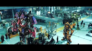 Transformers 3 - Optimus, Bumblebee, Ironhide, Ratchet, Que, Dino, Sideswipe e Gêmeos na N.E.S.T.