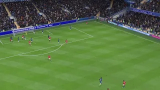 Maguire goal vs Chelsea PL 19/20 recreated | Legendary AI