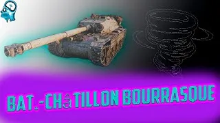 Средний танк Bat.-Châtillon Bourrasque берем 3 отметки( 88%-...)