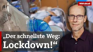 Vierte Welle in Deutschland: Epidemiologe Hajo Zeeb kritisiert Corona-Politik | WDR Aktuelle Stunde