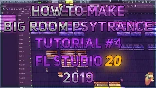 How To Make Big Room PsyTrance | FL Studio 20 | 2019 [Part 4] (Build Up & Drop Synths)