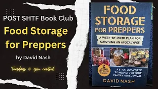 Non Fiction Post Apocalyptic Book Club - Food Storage for Preppers: A Week-by-Week Plan