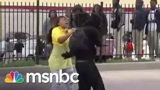 Mom Forcefully Stops Son From Rioting In Baltimore | msnbc