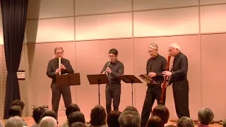 G. P. Telemann: Tafelmusik 2nd Production No.2 mvt.1&4 (Sekishi Recorder Quartet)