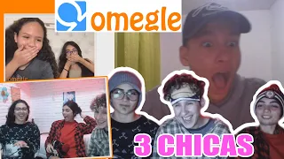 3 CHICAS NOS HACEMOS PASAR POR CHICOS EN OMEGLE