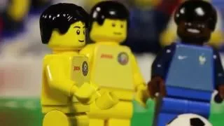 EURO 2016: France vs. Romania Goals & Highlights in LEGO - Bricksports.de