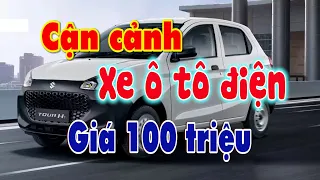 Cận cảnh xe ô tô điện Mini giá 100 triệu đồng Suzuki Tour H1 | Kênh Ô tô giá rẻ