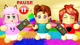 Roblox - DESAFIO DO PAUSE COM OS SAPECAS