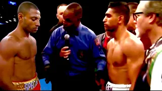 Amir Khan vs Kell Brook full fight highlights knockouts punch comparisons