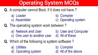 Operating System MCQs | For All Competitive Exams