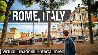 Rome, Italy Virtual Walking Tour - Colosseum, Roman Forum, Curia of Pompey