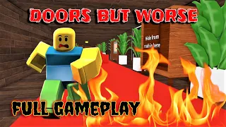 ROBLOX - DOORS But Worse 👁️ Full Gameplay 👁️