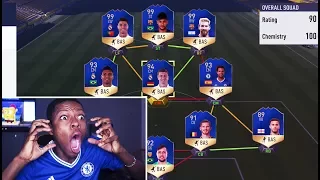 OMG THE IMPOSSIBLE FULL TOTS FUT DRAFT - FIFA 17 FUT DRAFT CHALLENGE !!!