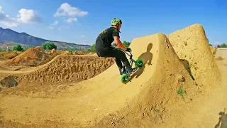 INSANE MINI BMX RIDING ON HUGE DIRT JUMPS!