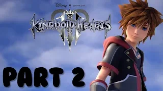 Kingdom Hearts 3 Walkthrough | Part 2 | Hercules?! Fire?! | Terance Game