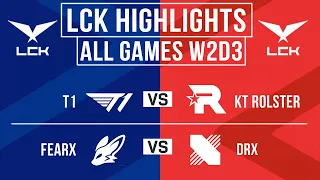 LCK Highlights ALL GAMES Week 2 Day 3 | LCK Spring 2024