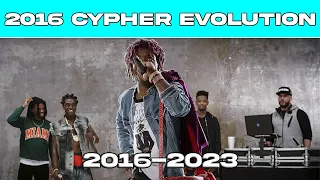 Evolution of the 2016 FRESHMAN CYPHER (2016-2023)